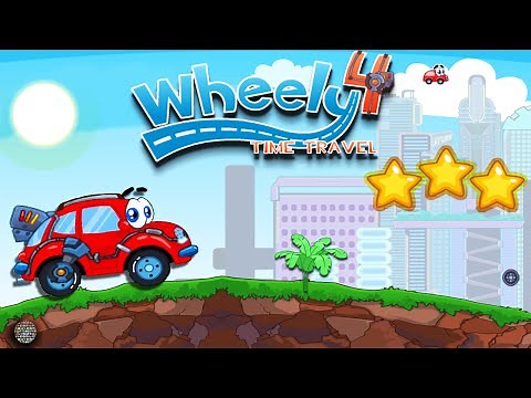 Wheely 4: Time Travel (all Levels 3 Stars) Full Game