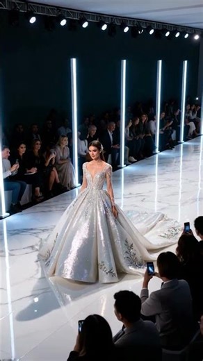 Luxury Bridal Runway Glow ✨ #fashion #style