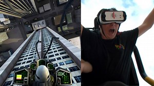 298K views · 4.6K reactions | Today we got a preview of "Dare Devil Dive New Revolution" Virtual Reality roller coaster at Six Flags Over Georgia! Check it out! | Theme Park Review | Facebook