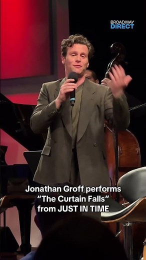 Jonathan Groff Sings “The Curtain Falls” from JUST IN TIME on Broadway #BobbyDarin
