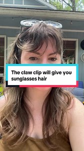 Claw Clip Styling for Sunglasses Hair – Big Sister Advice