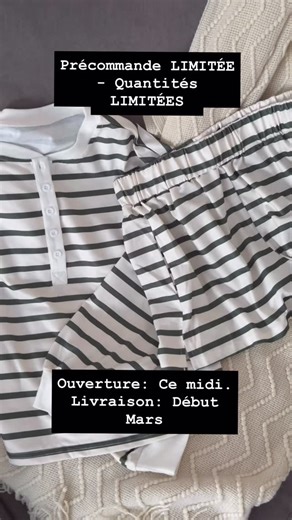 Abibelle on Instagram: "WOW! Mille mercis pour le lancement d’hier 😱 Je n’en reviens toujours pas : 2 minutes et tout était sold out! Cette nuit, j’ai réussi à planifier une PRÉCOMMANDE LIMITÉE pour les pyjamas. Voici les détails : • Ouverture : ce midi (vendredi 23 janvier) • Quantités TRÈS limitées — je ne peux pas dépasser un nombre précis de commandes • Livraison prévue : début mars Merci tellement pour votre confiance, c’est complètement fou 🥹 P.S: Mets ton alarme. Avertis ton chum / ta B