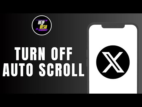 HOW TO TURN OFF AUTO SCROLL ON TWITTER OR X