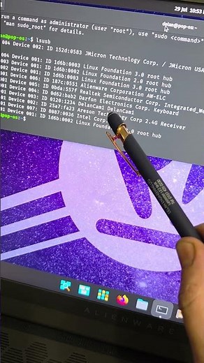 DelanCam1 installed on UBUNTU based Pop!OS #techtok #popos #linux #ubuntu #headtracking #opentrack