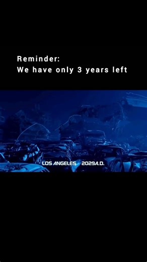 Hollywood In Hindi on Instagram: "The year 2029 is mentioned multiple times in the #Terminatorfranchise as the time of the future war between humans and machines. Here’s where it appears: 🎥 In the Original The #Terminator (1984) #KyleReese says he is sent back from 2029, the year when humans are fighting Skynet. He explains that #JohnConnor leads the human resistance in 2029. The opening future-war scenes are also set in 2029. 🎥 In Terminator 2: Judgment Day (1991) The opening future battlefie