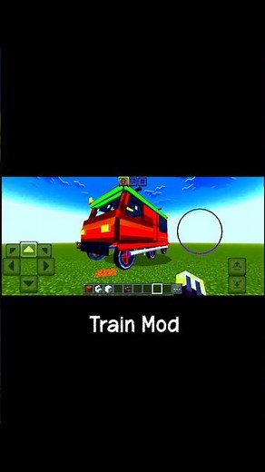 Minecraft PE Train Mod | #minecraft #gaming #shorts #youtube #gamingvideos #trends #minecraftshorts
