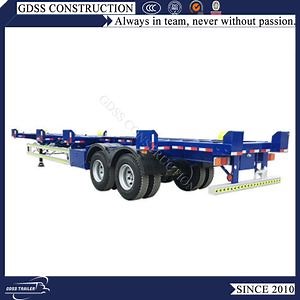 [Hot Item] Heavy-Duty Container Chassis Trailer for Cargo Transport with Enhanced Stability