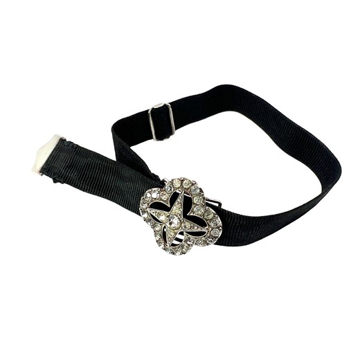 Antique Silver Paste Star Ribbon Slider Bracelet - Etsy