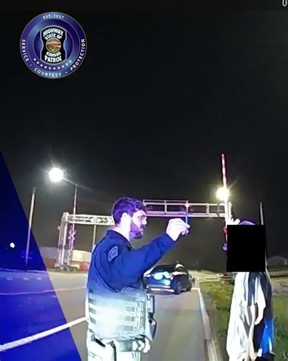 National: Trooper runs for cover as impaired driver rams patrol car