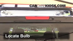 3rd Brake Light Bulb Replacement on a 2008 Toyota FJ Cruiser 4.0L V6