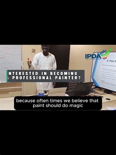 If you invest in premium paint and expect it to perform miracles on a defective surface, don’t be surprised when it fails. Regardless of how high-quality the paint may be, ignoring underlying issues that cause paint failure will only lead to wasted time, effort, and money. Proper surface preparation is not optional — it is essential. If you are truly committed to becoming a skilled, confident, and highly employable painter and decorator, our 3-Month Professional Painting & Decorating Training is