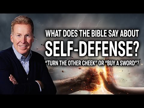 What Does the Bible Say About Self Defense? "Turn the Other Cheek" or "Buy a Sword"?