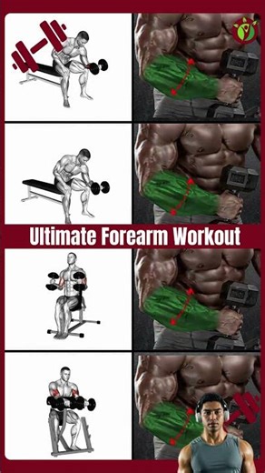 Ultimate Forearm Workout Build Strength & Grip Power
