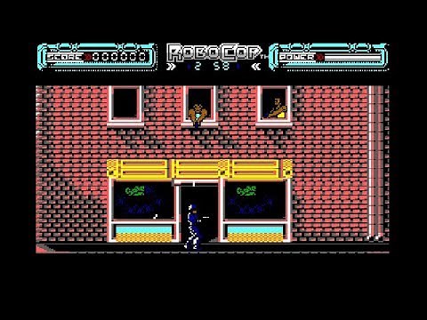 RoboCop (C64) 1988, Ocean Software (bug fixed, trained version)
