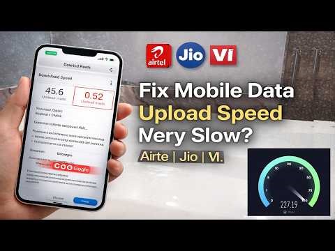 Download Speed Fast but Upload Speed Very Slow on Airtel, Jio & Vi | Fix Mobile Data Issue