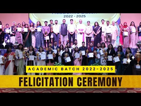 BSSS College Felicitation Ceremony | Batch 2022-2025 Academic Achievers