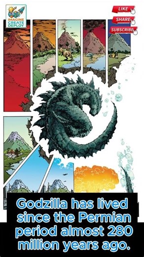 The Oldest Titan of All #godzilla #kingmonster #monsterverse #trendingshorts