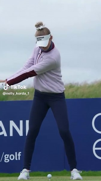 Nelly Korda's Impressive Golf Swing in Slow Motion