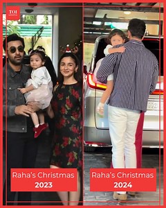 266K views · 3.9K reactions | #RanbirKapoor and #AliaBhatt's baby girl #Raha's #Christmas looks. Raha, who was born in 2022, made her first appearance last Chirstmas. | ETimes | Facebook