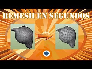 Hacer REMESH AUTOMÁTICO - Blender