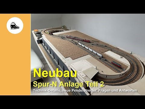 Neubau Spur-N Anlage | Teil 2 - Technik-Details, Pendelstrecke, Fragen | www.modellbahn-tricks.de