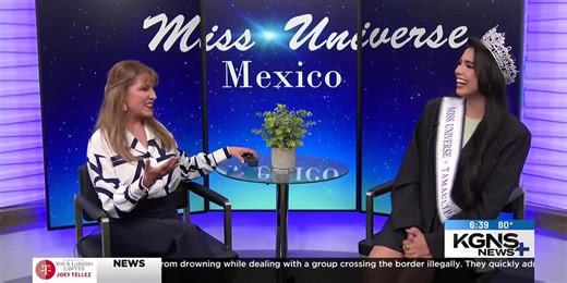 Sit-down interview with Marcela Delgado, Miss Tamaulipas contestant