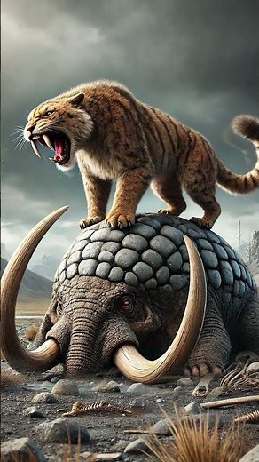 Saber-Tooth VS Ancient Animals (Woolly Mammoth, Pleistocene Jaguar, Short-Faced Bear)