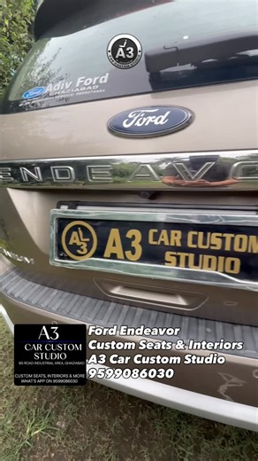 A3 Car Custom Studio - Custom Seats & Interiors on Instagram: "Ford Endeavor custom interiors only at@a3_carcustomstudio Custom Extra Cushioned Seats and Interiors Custom Car Seat Cover, Custom Interiors & More @A3CarCustomStudio. What’s app on 9599086030 for details and catalogue. 📲 Contact us - 9599086030 Details ..... CUSTOM CAR SEATS AND INTERIORS - CAR INTERIORS CUSTOMIZATION AND MODIFICATIONS ONLY AT A3 CAR CUSTOM STUDIO FOR ALL CARS AVAILABLE WITH CUSTOM SEATS AND EXTRA COMFORT LUXURY IN