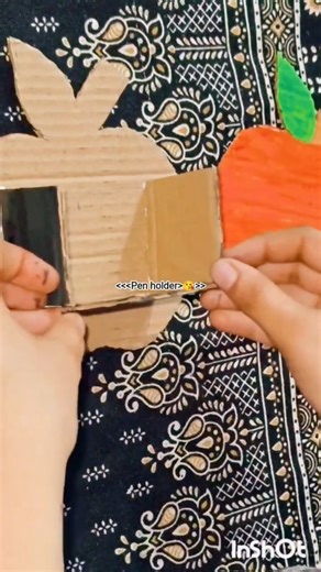 How to make pen and pencil holder.let's make pen holder DIY#ytshorts #subscribe #craftyhome