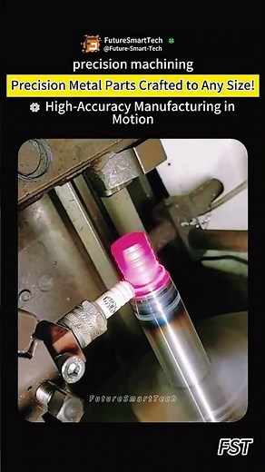 Precision Metal Parts Crafted to Any Size! ⚙️ High-Accuracy Manufacturing in Motion
