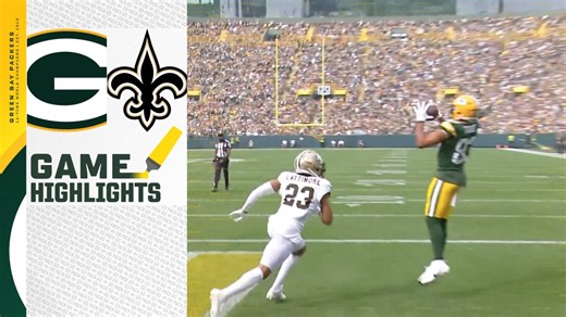Packers score two-point conversion | Packers vs. Saints