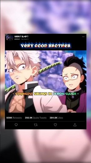 yoriichi and kokushibo very good brother 👭 #shorts #demonslayer #edit