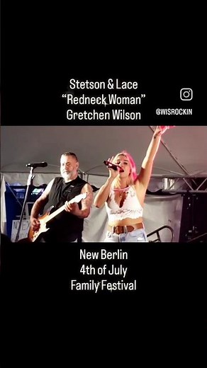 Stetson & Lace rockin’ Gretchen Wilson's “Redneck Woman”