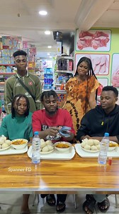 168K views · 5.4K reactions | Food challenge 10/10 fufu Two against one fastest eater Enyi-Tv and Gbooola Nation | Spanner FD | Facebook