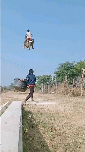 bike flying video 🚀 #shorts #funny #magic #vfx