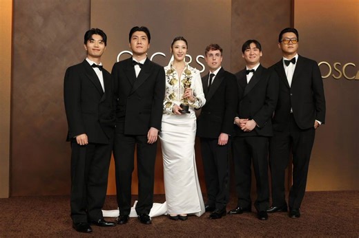 Oscars criticized after cutting off K-pop winners