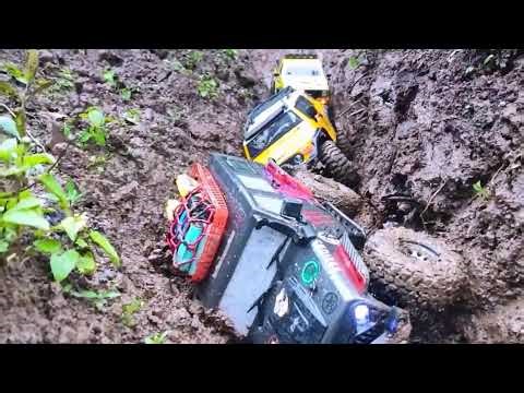 Extreme RC Car Jeep Mudding ,Stuck, Slipping, Still Pushing! Racing Adventure 65