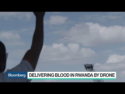 Delivering Blood in Rwanda by Drone