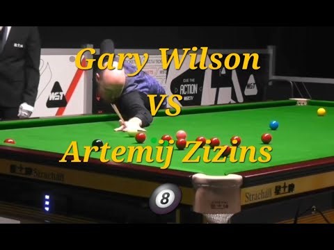 Gary Wilson VS Artemijs Zizins snooker real match full video 🎱🎱🎱