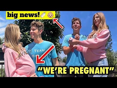 Ben Azelart Confirms Pregnancy of Hannah?! 👶🏻👀