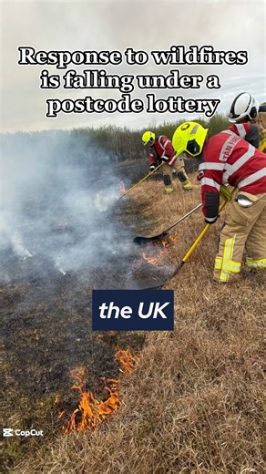 3.7K views · 28 reactions | Firefighters are on the frontlines of climate change. Brigades need proper staffing, training and resources to respond to wildfires and flooding safely and efficiently. We need national standards now to end the postcode lottery of firefighter and public safety. | Fire Brigades Union | Facebook