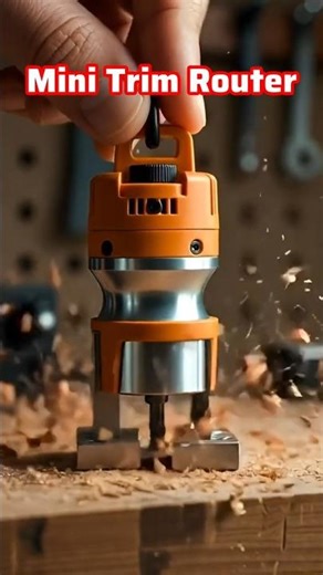 Mini Trim Router… But Make It Keychain-Sized! 🔧✨ Ultra-Realistic Mini Tool
