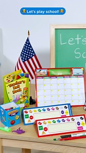 5.7K views |  Want kids to learn while having fun?  Try themed pretend play! 朗  Our Let’s Play School set is a great option—giving children everything they need to become teachers and students in their own pretend classroom! ‍ As kids play, they boost skills in language, social-emotional development and more.  ️ Explore Let’s Play School and our other pretend play items: https://bit.ly/3KOd2xe. | Lakeshore Learning | Facebook