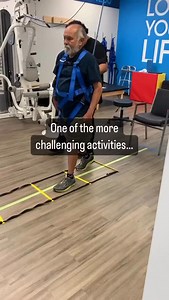 Mastering the agility ladder improves three key fitness factors 👇 ✅ Speed ✅ Agility ✅ & Quickness In addition to strengthening your joints, ligaments, and tendons! Check out how @fyzical_tpc utilizes the Solo-Step during their patients’ exercise! . . . #solostep #physiotherapy #fallprevention | Solo-Step Fall Protection for Rehab
