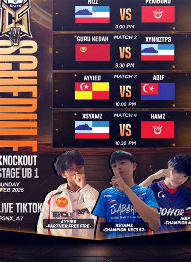 Watch KING ELITE CS 4 Match on February 1st