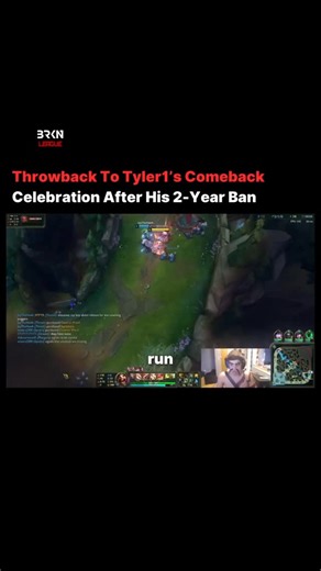 League of Legends Source (250k) on Instagram: "Tyler1 was banned from League of Legends for extreme toxicity back in 2016. After 613 days, Riot finally unbanned him, and his return stream instantly broke Twitch viewership records. His comeback became one of the most iconic moments in LoL history, proving how powerful personality and redemption can be in esports. #leagueoflegends #tyler1"