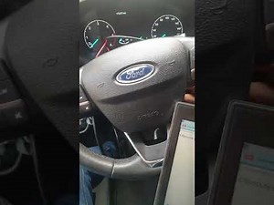 How do you reset the adblue warning light in the Ford Transit Custom?