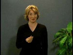 Simple practice sentences in American Sign Language