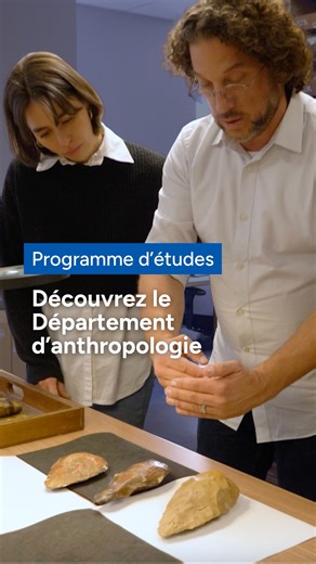 Arts et sciences - UdeM on Instagram: "Étudier l’anthropologie, c’est explorer la diversité humaine sous toutes ses formes. 🫱🌍 Vous vous passionnez pour les sociétés passées ou actuelles? Vous souhaitez comprendre l’humain dans ses dimensions culturelles, biologiques, sociales ou linguistiques? Plongez dans le quotidien d’étudiant(e)s en anthropologie à travers cette capsule vidéo. Et pour en savoir plus sur les programmes offerts, rendez-vous sur le site du Département d’anthropologie, le lie