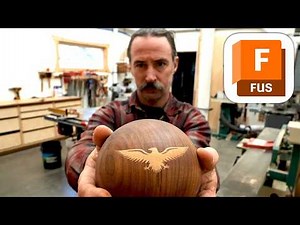 OMG, curved inlays!!! 3D VCarve Inlays with Autodesk Fusion 360 - a complete tutorial!